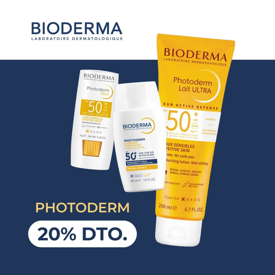 Bioderma Photoderm 20% descuento